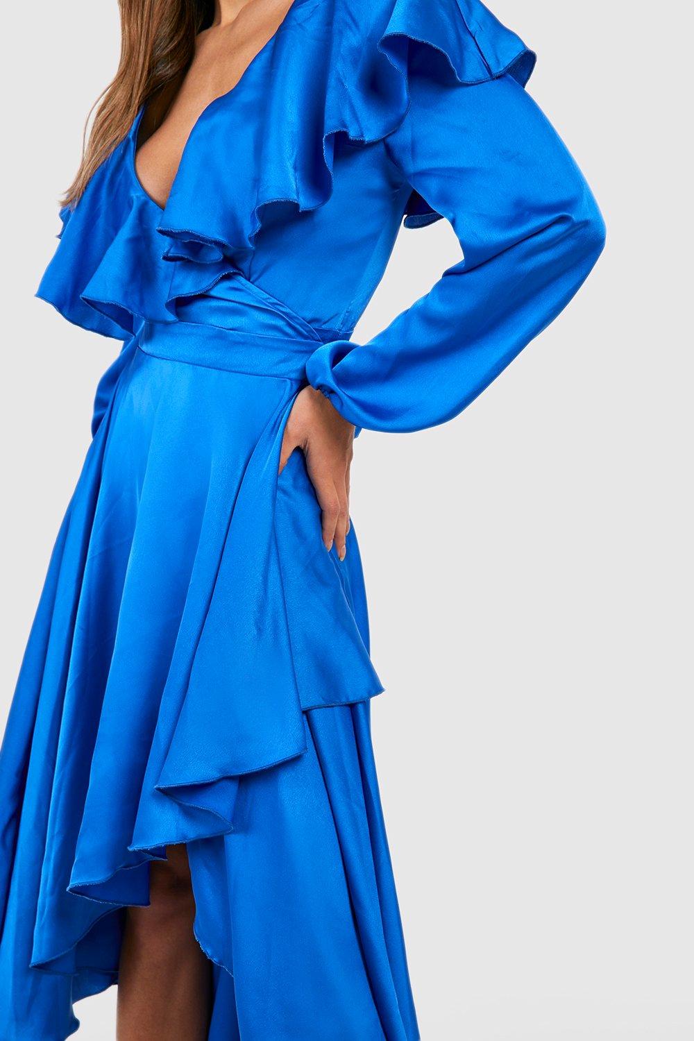 Fashion nova wrap dresses sale